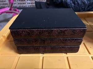 Chinese Pure Hand Carved Red Sandalwood Carved Dragon Pattern Treasure Box Ornam